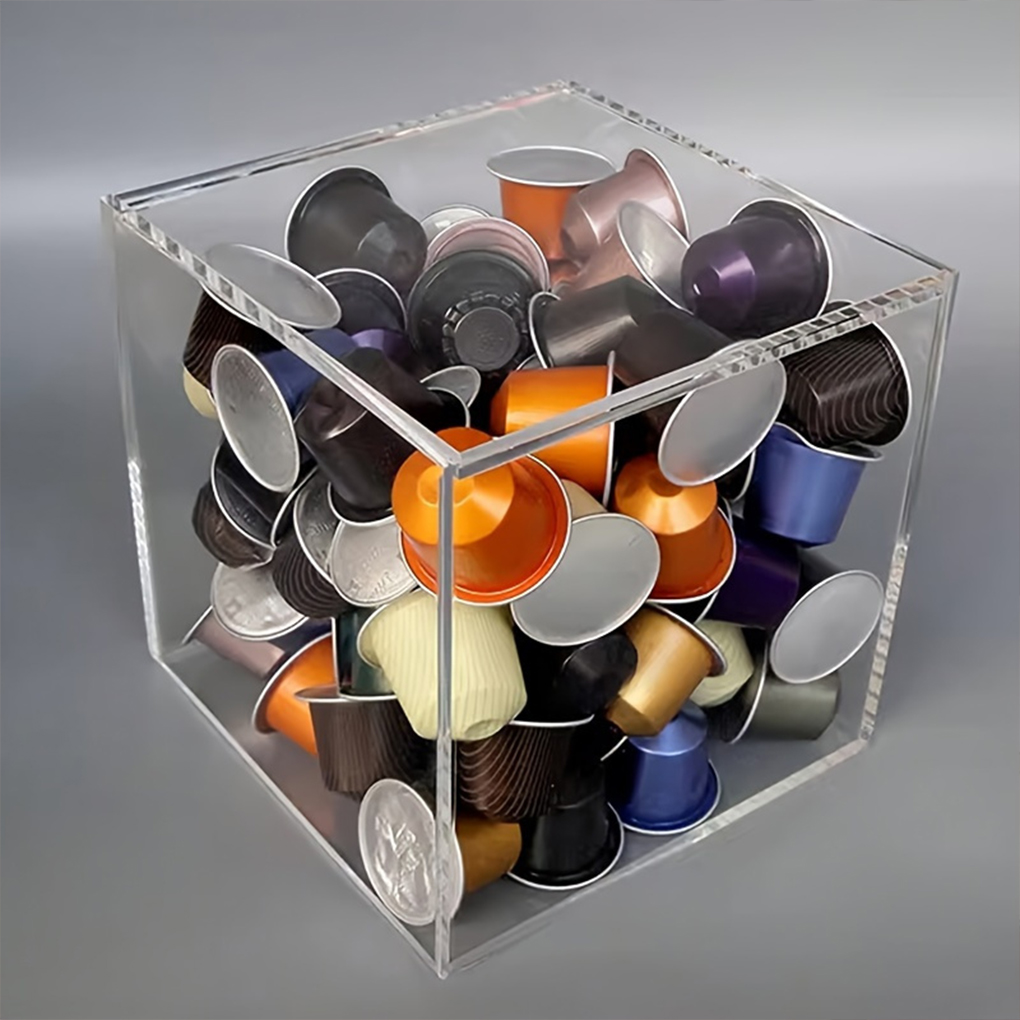 Coffee Tea Box - 2025 ใหม่กล่องเก็บกาแฟแคปซูลผู้ถือน้ําเชื่อม Espresso Pod ครีมเทียมคอนเทนเนอร์ Instant