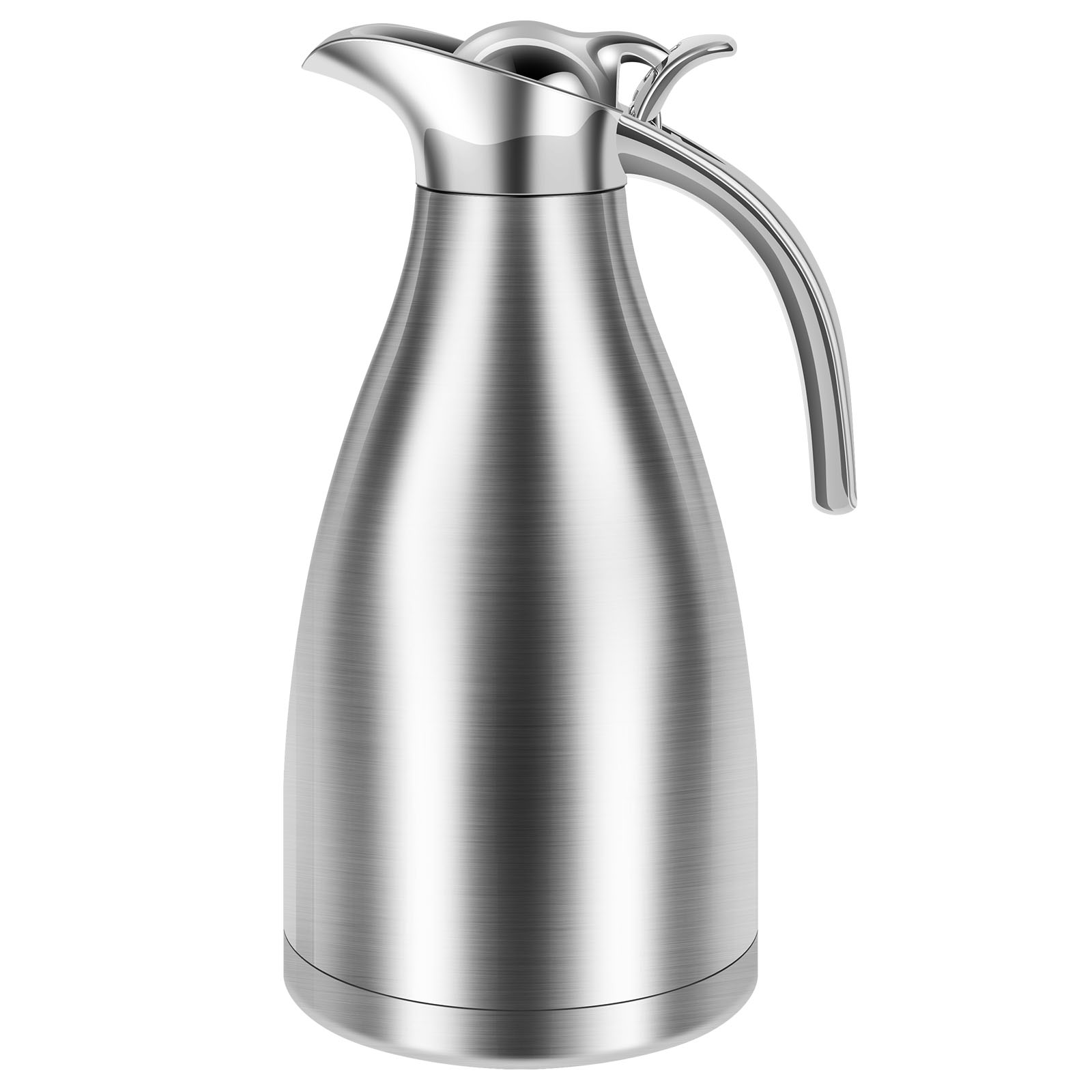 Coffee Tea Water Heater - กระติกน้ำร้อนสแตนเลสขนาด 2000 มล. สำหรับครัว กระติกกาแฟขนาดใหญ่ เก็บความร้อน