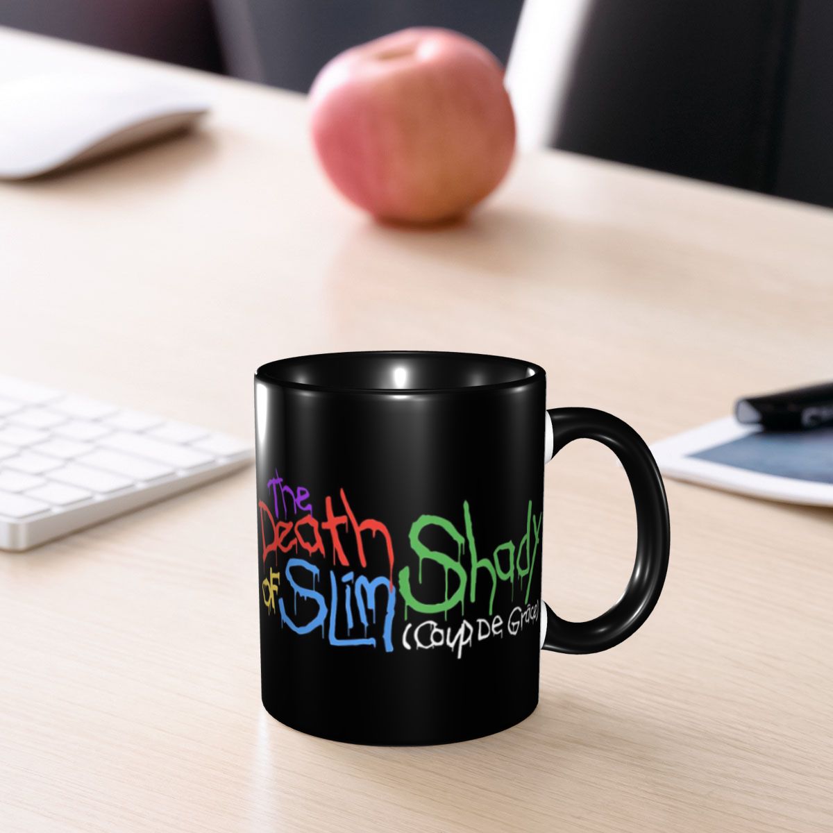Coffee Tea For Weight Loss - แก้วกาแฟเซรามิกตลก ลาย The Death Of Slim