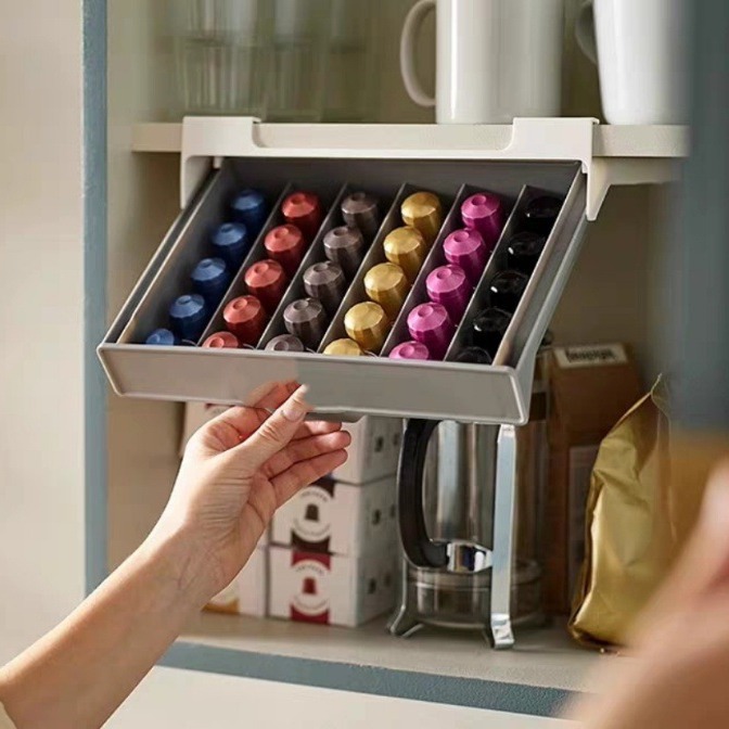 ที่ใส่แคปซูลกาแฟ กล่องเก็บแคปซ - Coffee Tea Box บทวิจารณ์และราคา