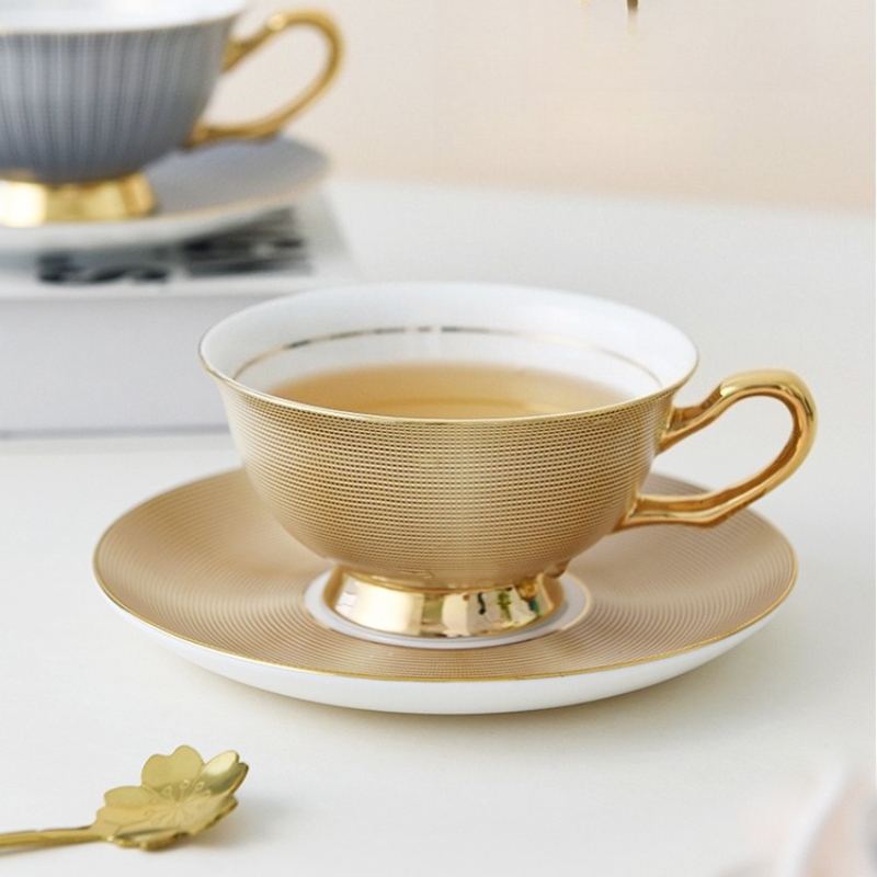 แก้วกาแฟยุโรปชุดกระดูกจีนเซราม - Coffee Tea Box บทวิจารณ์และราคา