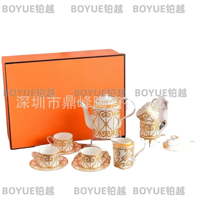 ชุดแก้วกาแฟเซรามิกสีเหลืองพร้อ - Coffee Tea Gift Set บทวิจารณ์และราคา