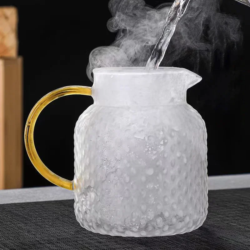กาน้ำชาแก้วทนความร้อนความจุขนา - Coffee Tea Water Heater บทวิจารณ์และราคา