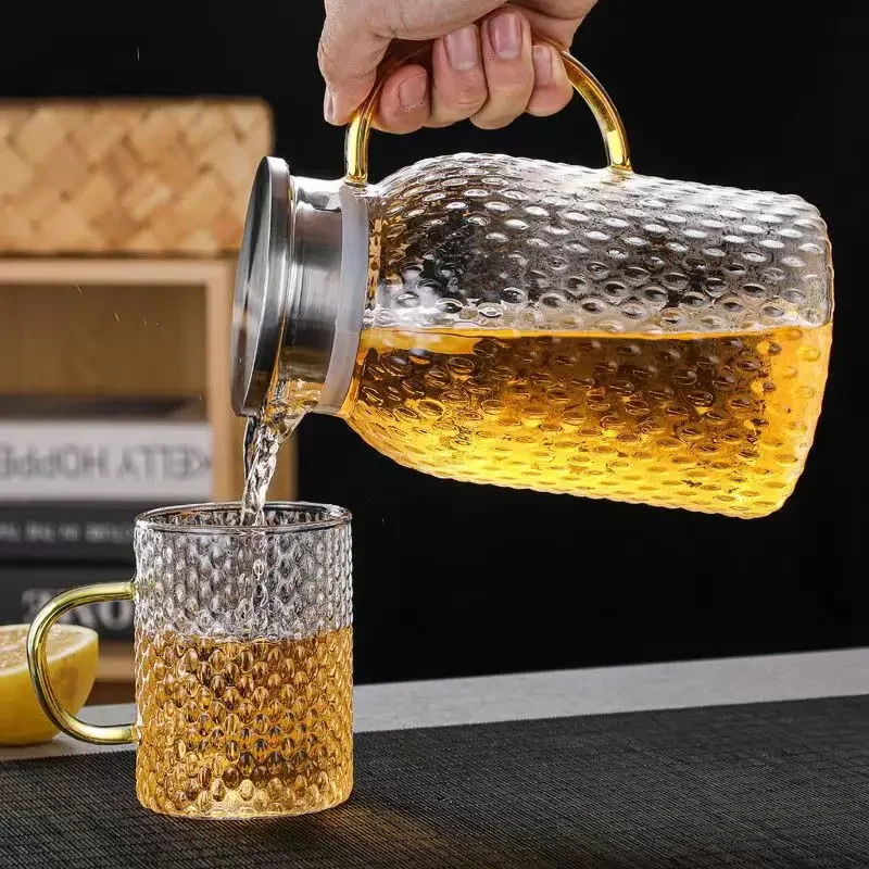 กาน้ำชาแก้วทนความร้อนความจุขนา - Coffee Tea Water Heater บทวิจารณ์และราคา