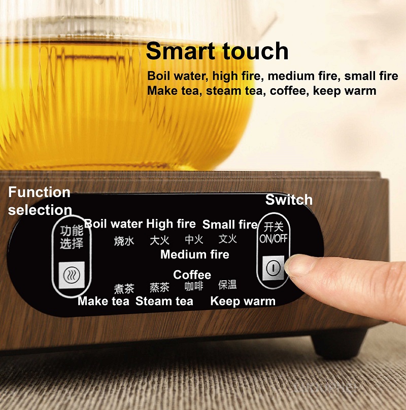 เตาเซรามิกไฟฟ้า 1500 วัตต์ เตา - Coffee Tea Water Heater บทวิจารณ์และราคา