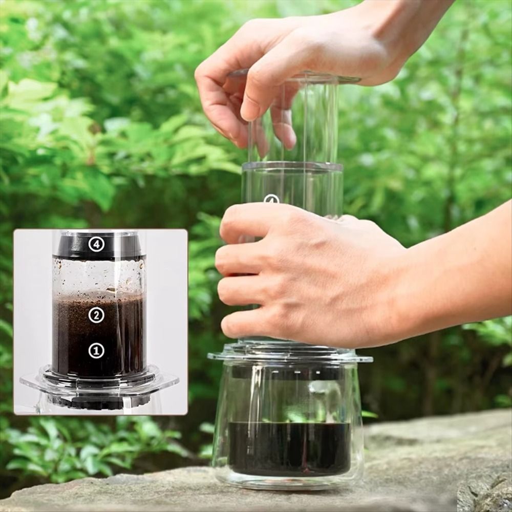 กาต้มกาแฟแบบพกพาสไตล์ฝรั่งเศส  - French Press Coffee & Tea บทวิจารณ์และราคา