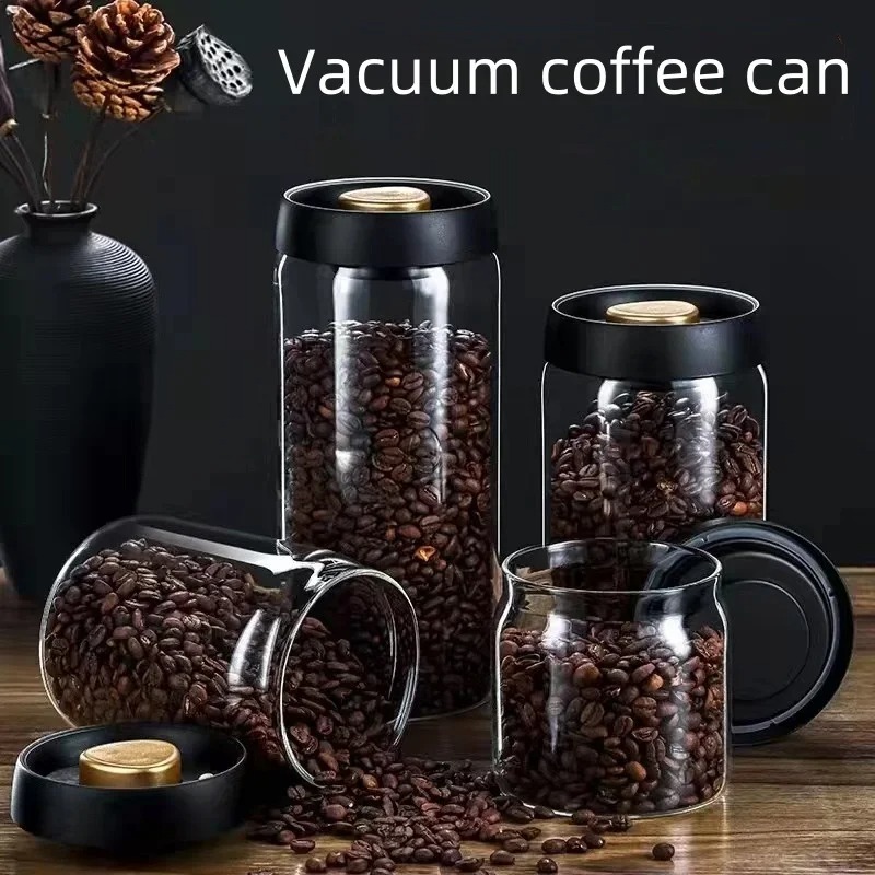 โถเก็บกาแฟสุญญากาศแบบแมนนวล ทำ - Coffee Tea Box บทวิจารณ์และราคา