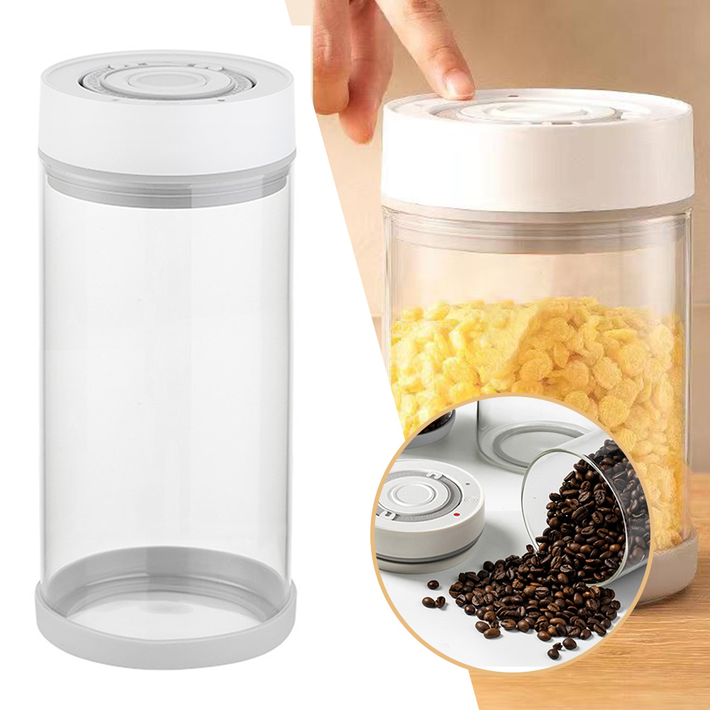 โถแก้วเก็บเมล็ดกาแฟแบบกันความช - Coffee Tea Box บทวิจารณ์และราคา