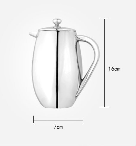 หม้อกาแฟสแตนเลสแบบกด304กาต้มน้ - French Press Coffee & Tea บทวิจารณ์และราคา