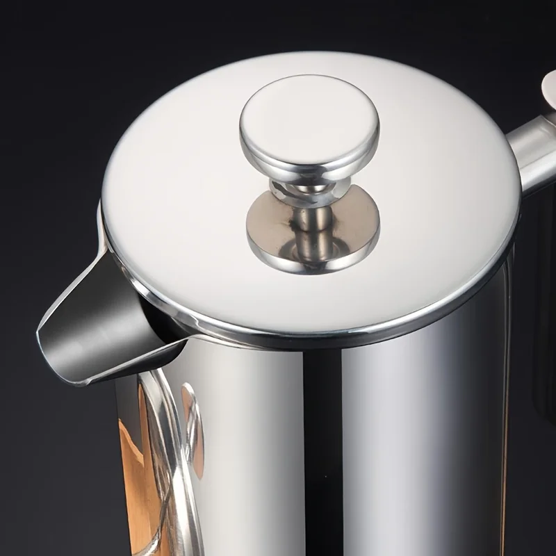 เครื่องชงกาแฟเฟรนช์เพรสสแตนเลส - French Press Coffee & Tea บทวิจารณ์และราคา