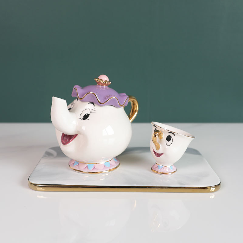 กาน้ำชาการ์ตูนโฉมงามกับเจ้าชาย - Coffee Tea Box บทวิจารณ์และราคา