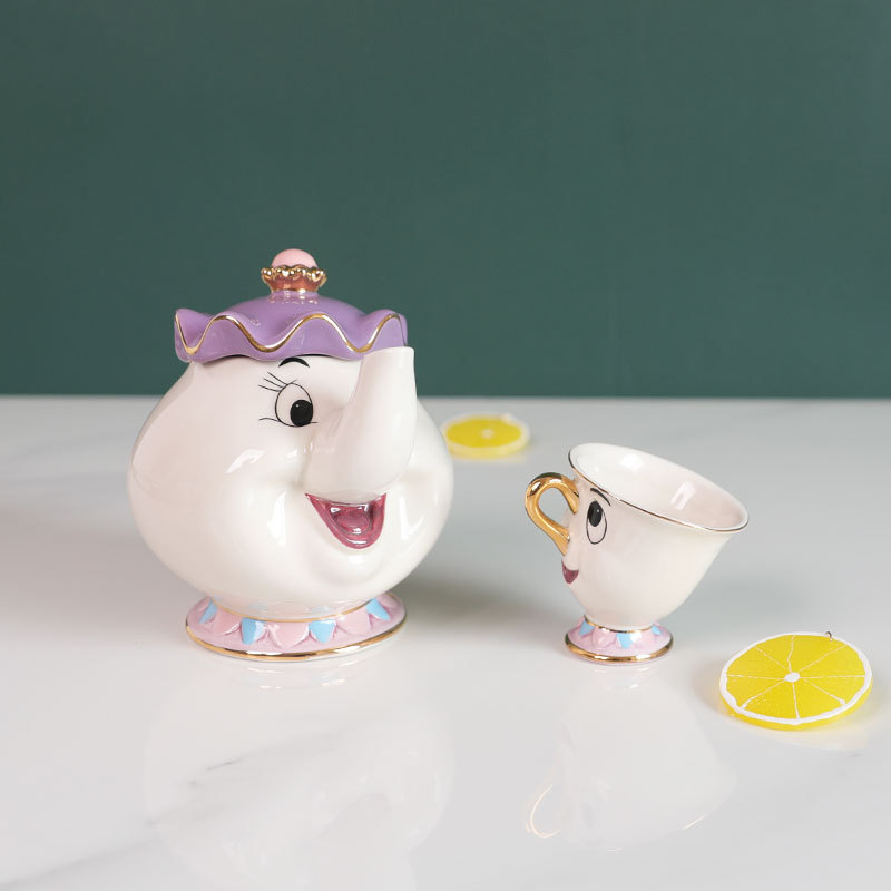 กาน้ำชาการ์ตูนโฉมงามกับเจ้าชาย - Coffee Tea Box บทวิจารณ์และราคา