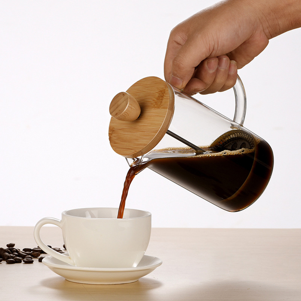 หม้อกรองกาแฟแบบฝรั่งเศสอเนกประ - French Press Coffee & Tea บทวิจารณ์และราคา