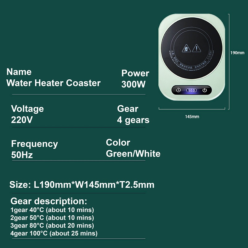 เครื่องทำความร้อนแก้วกาแฟและนม - Coffee Tea Water Heater บทวิจารณ์และราคา