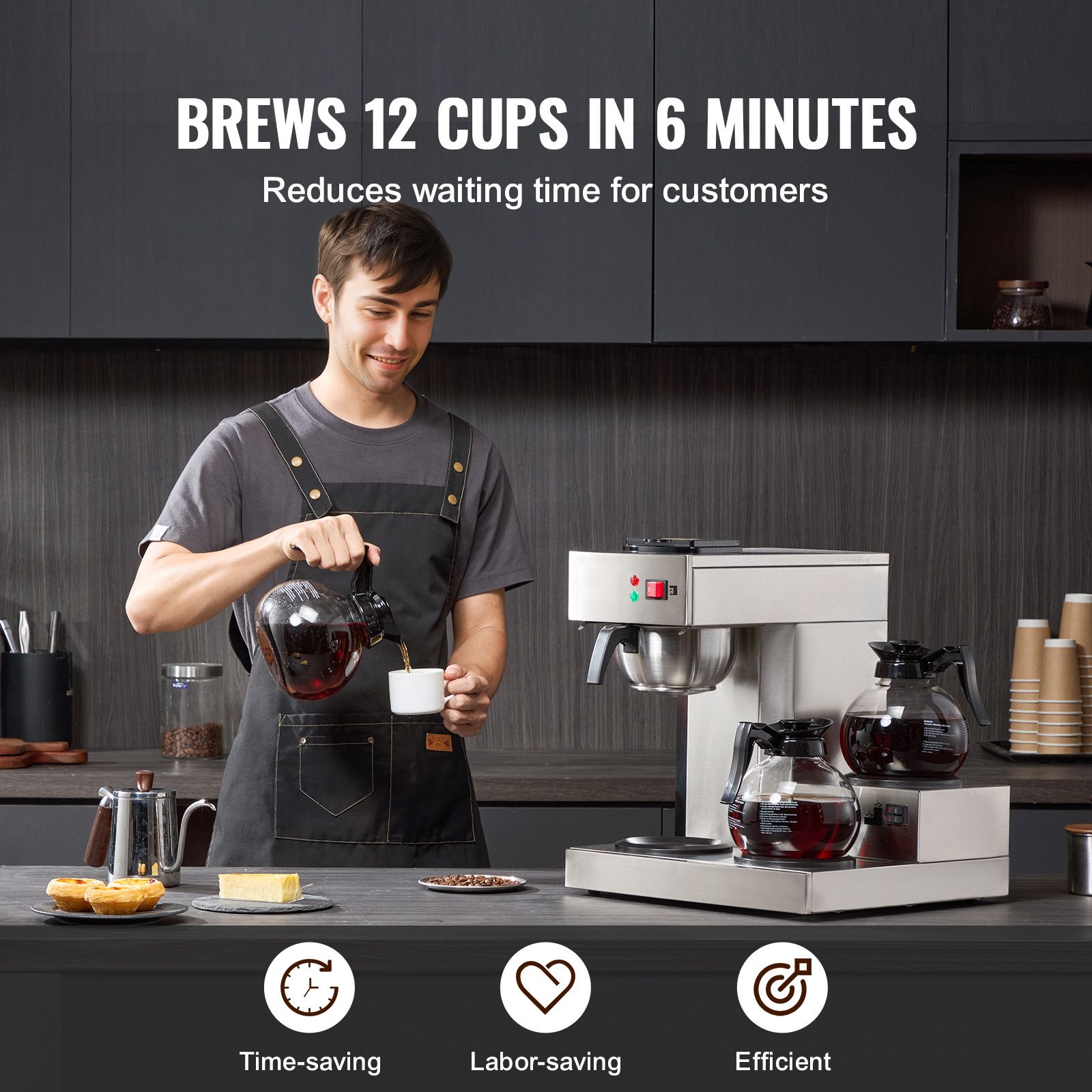เครื่องชงกาแฟแบบดริปเชิงพาณิชย - Coffee & Tea Ken'S House บทวิจารณ์และราคา