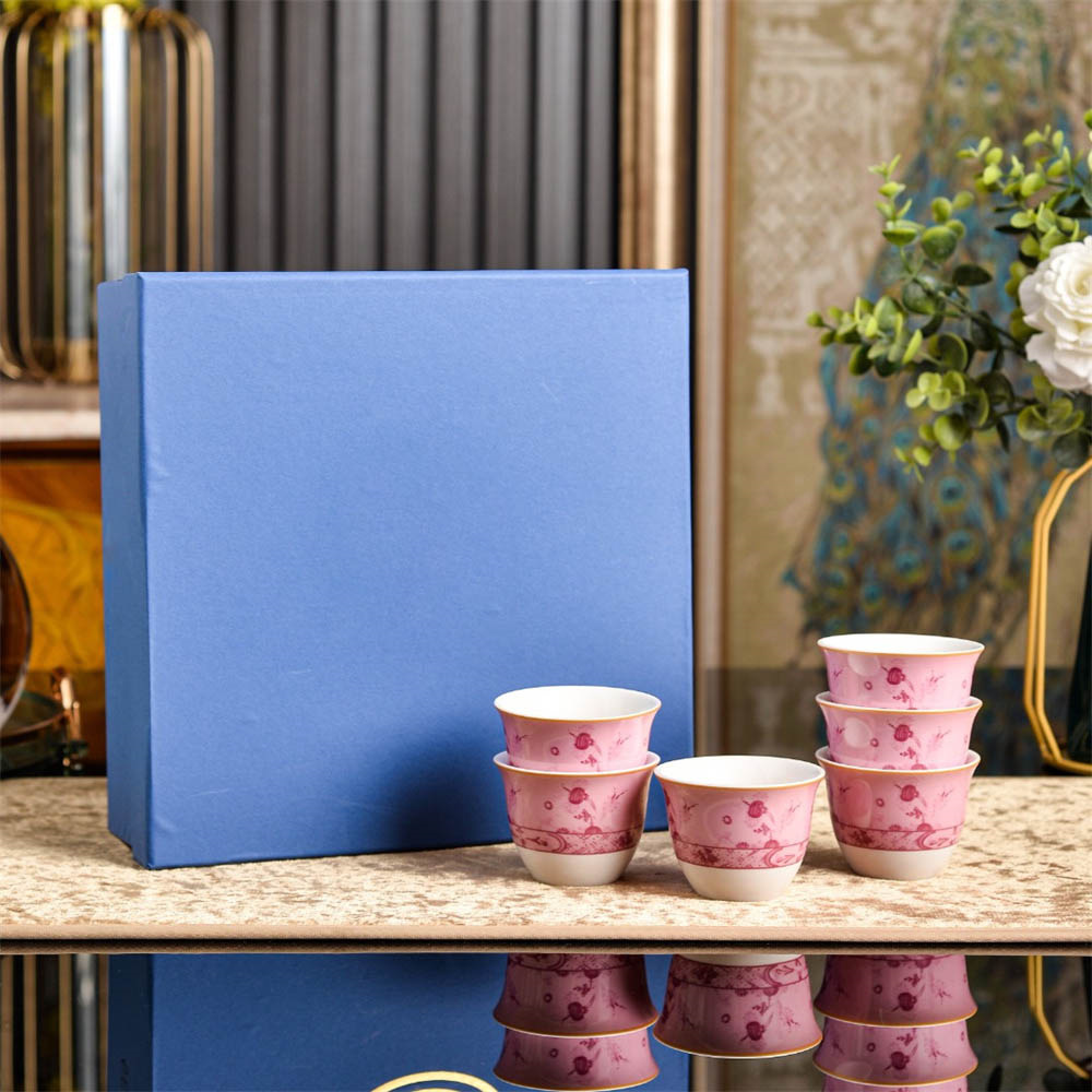 ชุดถ้วยกาแฟเซรามิกสไตล์ตุรกี O - Coffee Tea Gift Set บทวิจารณ์และราคา